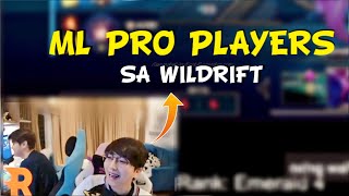 OHMYV33NUS NAGULAT DAHIL SA MGA MLBB PRO PLAYERS NA NAGLALARO NG WILDRIFT [upl. by Jadd]