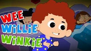 Wee Willie Winkie  Popular Nursery Rhymes Song for Children  Baby Songs [upl. by Ailiec600]