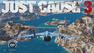 JUST CAUSE 3 STUNT EXPERIENCES ETC [upl. by Eilata559]