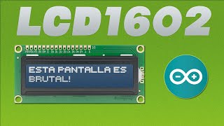 Como usar la Pantalla LCD1602 con Arduino 🙂 [upl. by Nosydam]