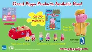 Peppa Pig  Out on DVD March 10th [upl. by Llehcnom444]