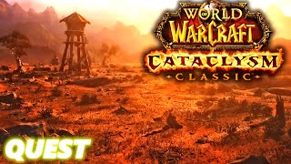 Cataclysm Classic WoW Captain Sanders Hidden Treasure Pick up  Quest [upl. by Aliekat383]