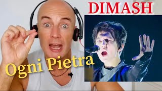 DIMASH Olimpico Ogni Pietra Vocal Coach STUNNED [upl. by Arlyn]