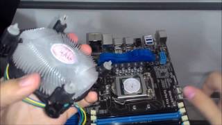 Tutorial trocar cooler box Intel LGA 115511501151 [upl. by Dnalyr422]