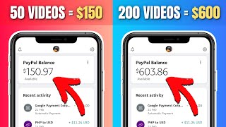 Get Paid 600 Per Day To Watch YouTube Videos Earn FREE PayPal Money For Watching Online [upl. by Icrad]