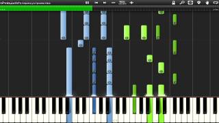 How to play M83  Midnight City Synthesia [upl. by Maloy]