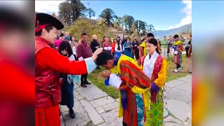 Rinpoche from Mongolia 🇲🇳 visited Bhutan  Bhutan Mongolia 🇲🇳 relation [upl. by Mallorie700]