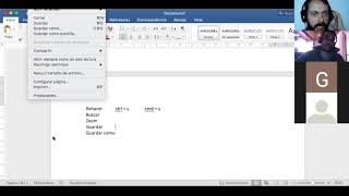 Clase 1  Word  Guardar en Mac [upl. by Nylssej]