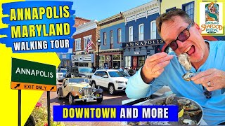 Explore Annapolis Maryland  Walking Tour  Best Things To See and Do in Downtown Annapolis MD [upl. by Mozes607]