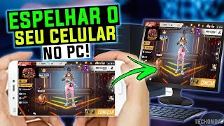 INCRÍVEL  Como ESPELHAR a Tela Do CELULAR No COMPUTADOR  ApowerMirror  ANDROID e IOS [upl. by Kirbie605]