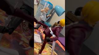 Starting Rounds Finale Sanji Vs Denji chainsawman onepiece denji sanji posing shorts [upl. by Aynotal247]