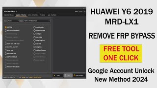 Huawei Y6 2019 Remove FRP Bypass  Huawei MRDLX1 Frp Bypass  New Method 2024 [upl. by Ratcliff]