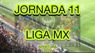 JORNADA 11 LIGA MX PRONÓSTICOS [upl. by Groark602]