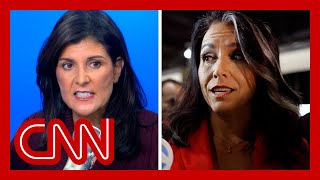 Nikki Haley slams Tulsi Gabbard as Trumps pick for spy chief [upl. by Browning]