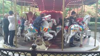 Desert Chase Carousel Ride At Legoland Windsor UK 8 October 2016 [upl. by Yleak562]