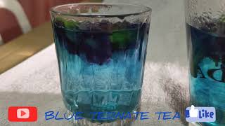 HOW TO MAKE BLUE TERNATE TEA SUPER EASY  OUR DAILY DOSE OF BUTTERFLY PEA FLOWER TEA [upl. by Cirded795]