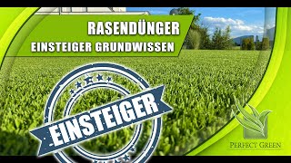 Rasendünger  Grundwissen für Einsteiger  Düngertipps  Rasenpflege [upl. by Nyleikcaj782]