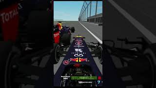 Verstappen And Hamilton Crash Silverstone 2021 recreation roblox formula1crash [upl. by Aicilla]