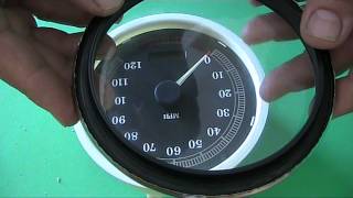 HOW TO OPEN HARLEY DAVIDSON SPEEDOMETER DIAL FACE CHANGE [upl. by Esaele]