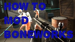 How To Install Mods On Boneworks  How to fix Maps dont works on Quest 2  20230602  TUTORIAL [upl. by Annaigroeg]