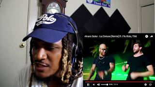 Alvaro Soler  La Cintura Remix ft Flo Rida TINI English REACTION [upl. by Ahtekal]