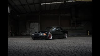 Camber Cars 0120 BMW e36 I BBS RF I Airlift I Fitment [upl. by Nnaeel]