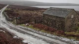 Barden Reservoirs Winter Walk  Yorkshire UK [upl. by Yk270]