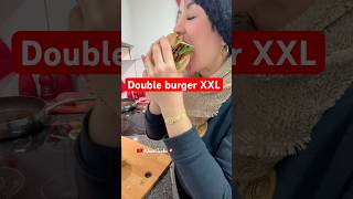 🍔double cheeseburger xxl burger burgers cheesburger برغر [upl. by Anihpled445]