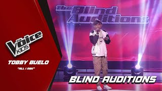 The Voice Kids Tobby Buelos LONGAWAITED performance of All I Ask  Blind Auditions [upl. by Allebasi49]