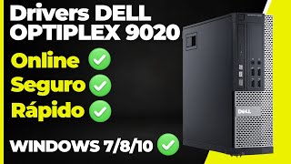 Como instalar drivers no Computador Dell optiplex 9020 [upl. by Lig]