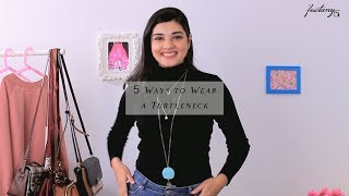 5 Ways to Wear Your Turtleneck  Fun and Stylish Outfit Ideas [upl. by Zetrac]