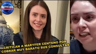 Critican a Maryfer Centeno por cobrar ‘muy barato’ sus consultas de grafología ella se defiende [upl. by Freddy32]