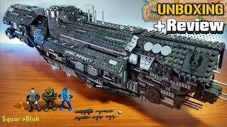 UNSC INFINITY  Halo Mega Construx  Unboxing amp Review [upl. by Bullivant]