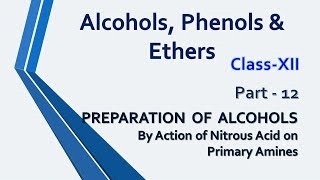 Action of Nitrous acid on Primary Amines [upl. by Edniya121]