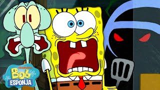 Bob Esponja  Los episodios MÁS ATERRADORES de Bob Esponja 😱  Compilación de 60 minutos  Español [upl. by Enenaj561]