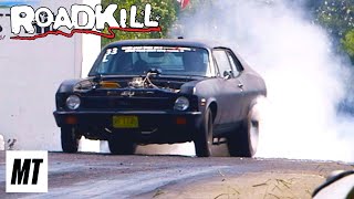 3K Budget Drag Race Monte Carlo vs Nova  Roadkill  MotorTrend [upl. by Sitto]