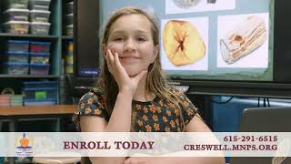 Creswell is Nashvilles Middle School Magnet for the Visual and Performing Arts [upl. by Nigen]