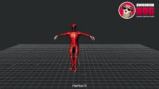 Hip Hop Girl Dances FBX Mocap Motion Pack DEMO [upl. by Fernas]