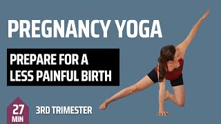 Yin Yoga for Pregnancy Relieve Stress and Tension [upl. by Esinereb]