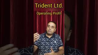 Operating Profit Margin I Trident Share Analysis  Trident Share Latest News [upl. by Aihsilef512]