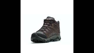 Merrell Mens Moab 3 Thermo Mid Waterproof Hiking Boots  360 video [upl. by Anirbes]