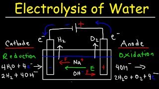 Electrolysis of Water  Electrochemistry [upl. by Eipper]