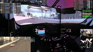 iRacing Long Beach GT4 league race Season 7 Highlights are in the description [upl. by Indyc400]