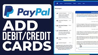 Why Cant I Add My DebitCredit Cards To My PayPal Account PayPal Link Debit Card Error [upl. by Alinna]