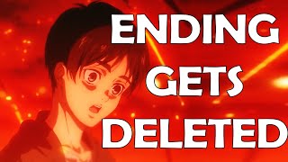 WHAT WAS THE POINT OF REMOVING THE ATTACK ON TITAN ANIME ENDING SCENES [upl. by Faunie]