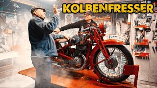 Kapitaler Motorschaden nach kompletter Restauration  DKW 350 Sport Bj1933  Andi Feldmann [upl. by Nnylahs]