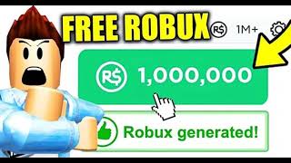 FREE ROBUX GENERATOR 100 REAL NO CAP [upl. by Regnig]