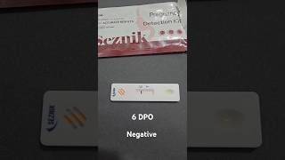 TTC 1  6 DPO  Pregnancy kit  HCG test  Negative  14 Sept 2024  Baby Bump [upl. by Nnaoj]