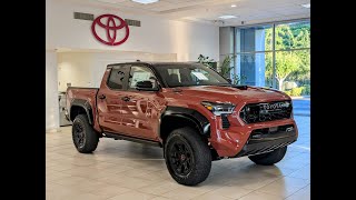 2024 Toyota Tacoma TRD Pro Hybrid 4x4 RARE Terra exterior with Jet Black Pro interior every option [upl. by Ahsinotna]