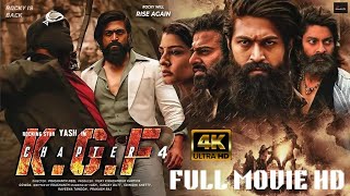 KGFChapter 4 New Hindi Dubbed Full Movie 4K factsYashSanjay DuttRaveena SrinidhiPrashanth Neel [upl. by Sheena]